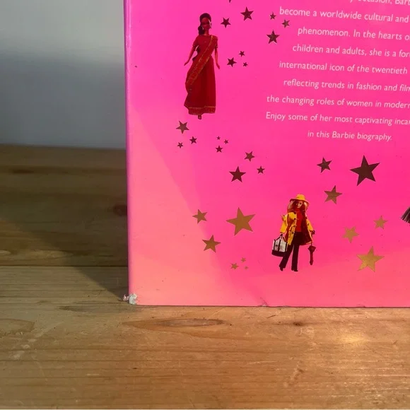 Barbie Four Decades Of Fashion, Fantasy, and Fun Hardcover Book DJ Vintage 1998! - Picture 3 of 6